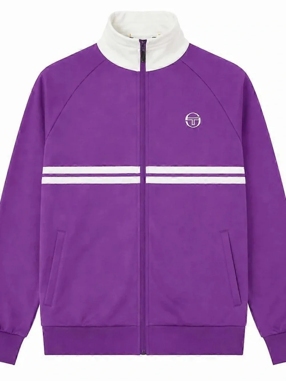 🛑 Sergio Tacchini Dallas Retro 80s Tracksuit in Pansy/Gardenia/Purple - NWT